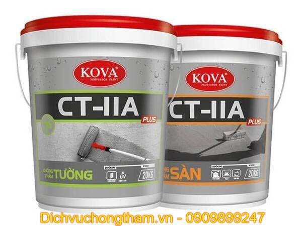 Sơn chống thấm Kova CT11A Plus - Chuyên chống thấm sàn và tường