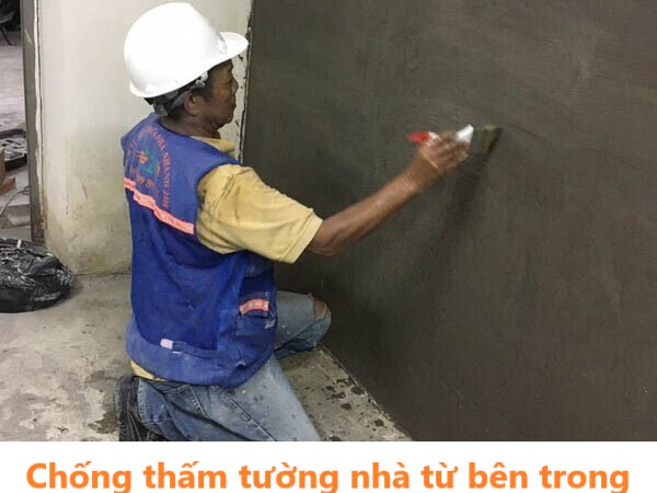 Chống thấm tường nhà từ bên trong