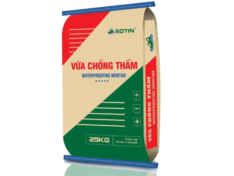 Vữa chống thấm Việt Nam Sotin